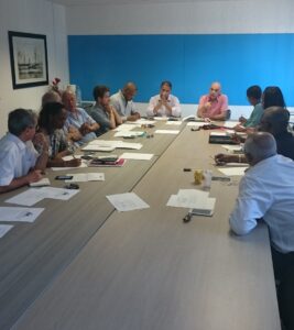 Réunion communauté portuaire